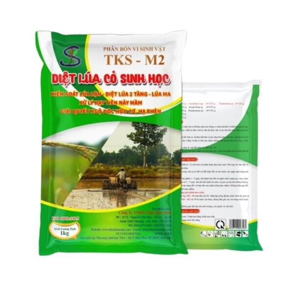 TKS – M2: Thuốc Diệt Lúa Ma, 2 Tầng, Diệt Cỏ Lúa Sinh Học