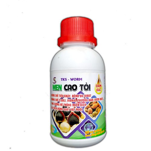 Men Vi Sinh Trị Tiêu Chảy TKS Men Cao Tỏi: Vật Nuôi Khỏe