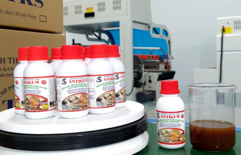 Chế Phẩm Vi Sinh Trị Gumboro TKS Dành Cho Gia Cầm