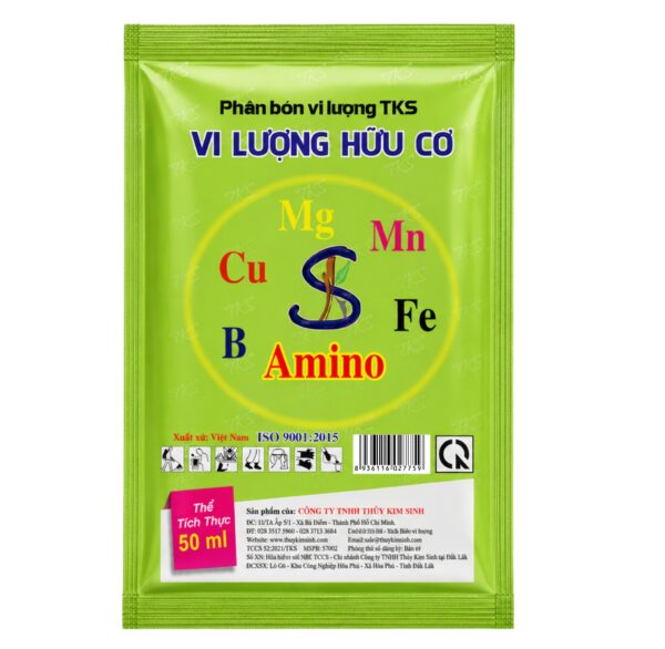 Phân Bón Trung Vi Lượng Tổng Hợp TKS: Cung Cấp Vi Lượng Thiết Yếu