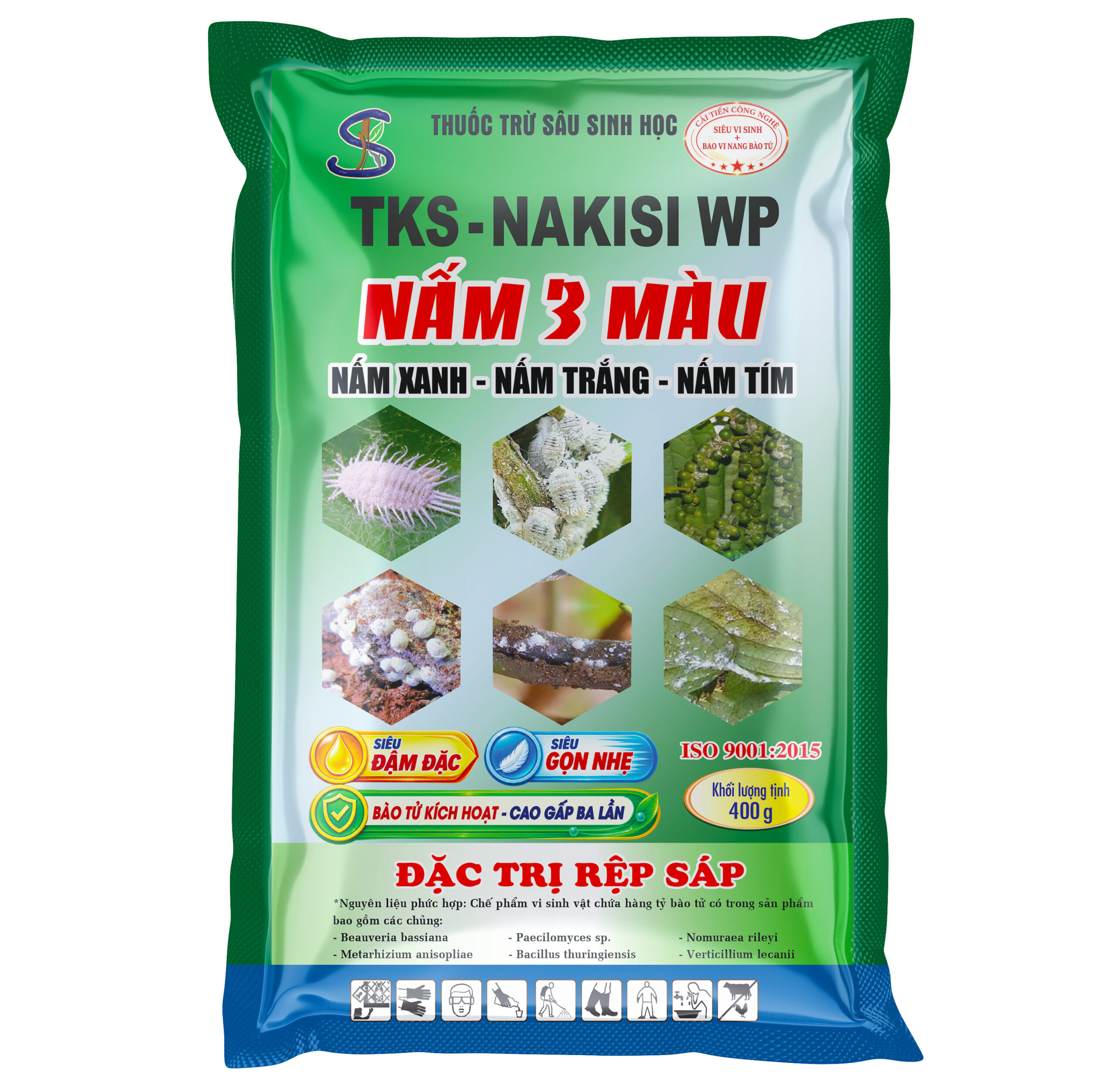 Nấm 3 Màu Bao Vi Nang – Gói 400g